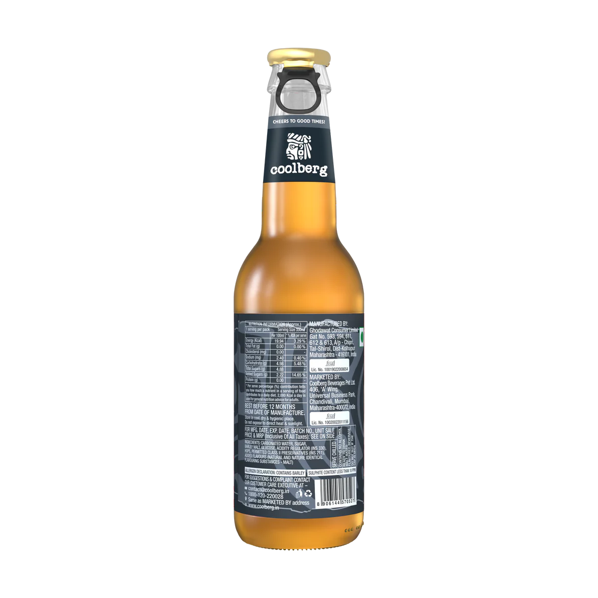 Coolberg Malt Non-Alcoholic Beer